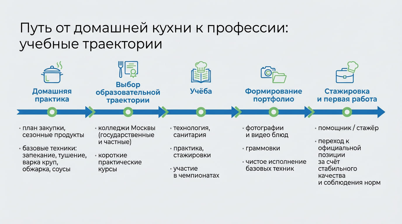 Учебные траектории профессии