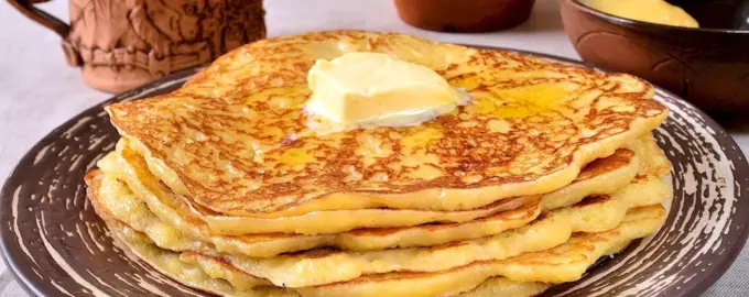 Мордовские пшённые блины