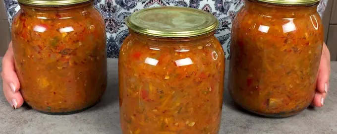 Икра из переросших огурцов на зиму
