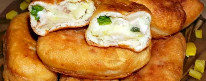 Жареные пирожки «лапоточки»