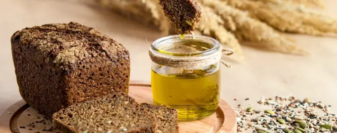 Хлеб с оливковым маслом