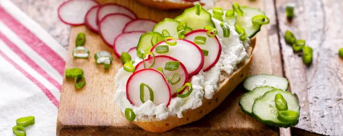 Бутерброды с редиской