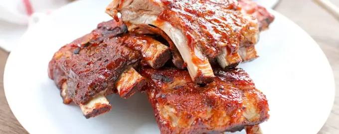 Свиные ребрышки BBQ