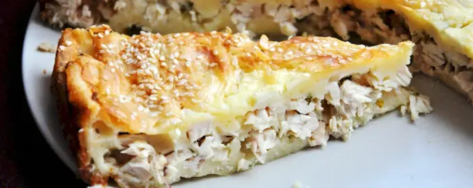 Пирог с курицей