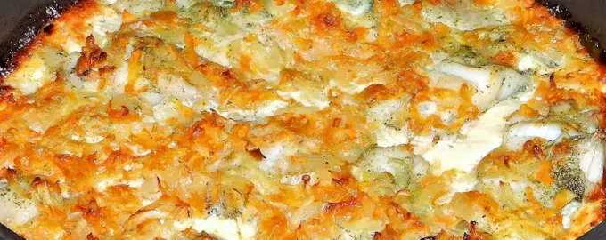 Запеканка из минтая