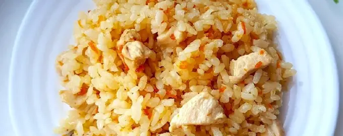 Рис с курицей