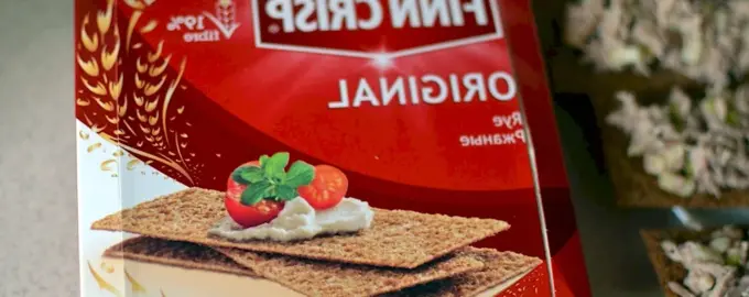 Хлебцы красная упаковка Finn crisp