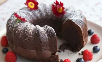 Шоколадный кекс