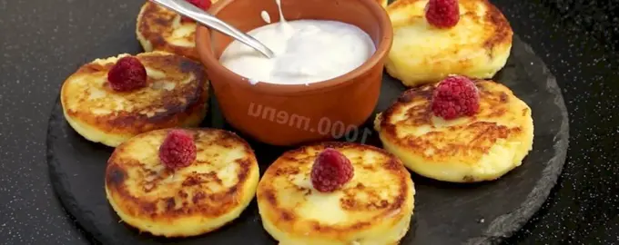 Сырники без муки и манки