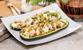 Stuffed Zucchini