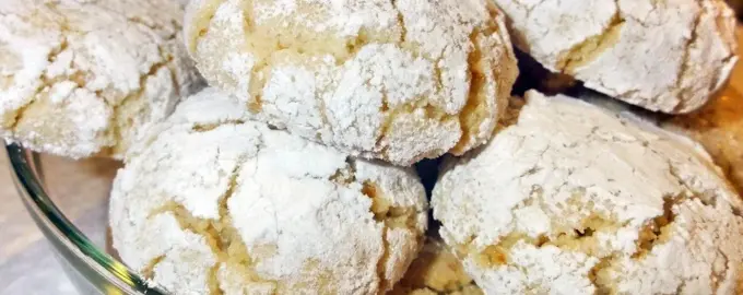 Миндально апельсиновое печенье