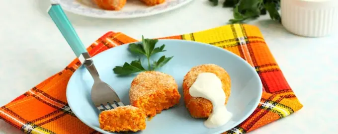 Морковные котлеты