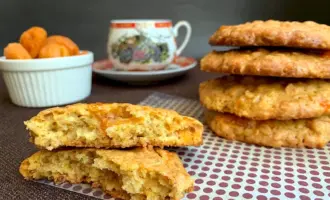 Овсяное печенье с бананом и орехами