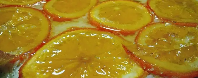 Пирог с апельсинами