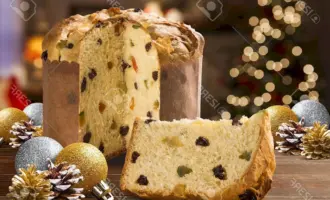 Рождественский кекс Panettone