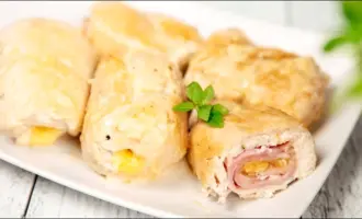 Рулетики кордон Блю