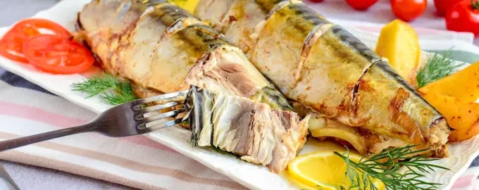 Рыба фаршированная скумбрия