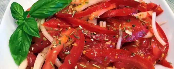 Салат из томатов