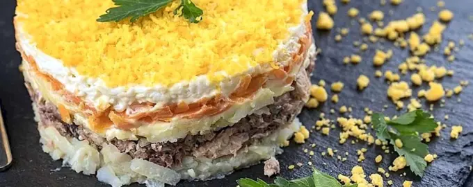 Салат Мимоза