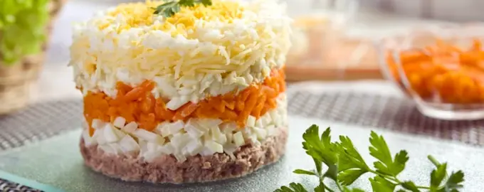 Салат Мимоза Королевская