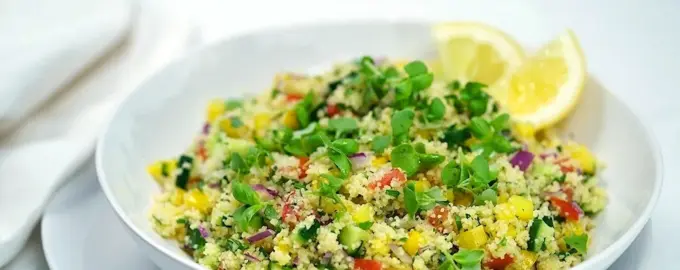 Салат с кускусом