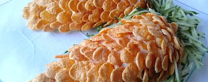 Салат шишки