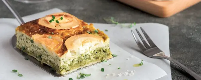 КИШ С цукини и сыром