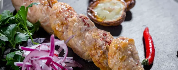 Шашлык баранина в курдюке