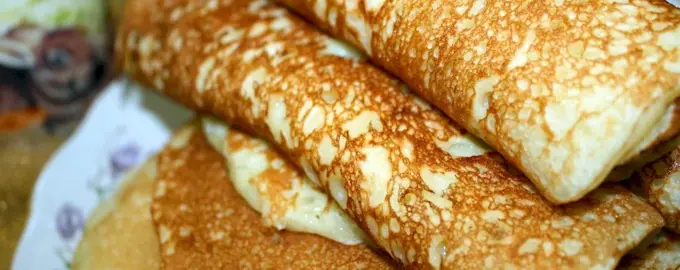 Блинчики на кефире