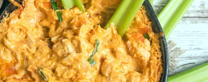 Snack with Dip Sauce