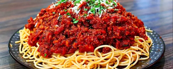 Spaghetti bolognese