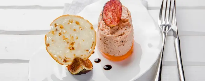 Суфле ресторанная подача