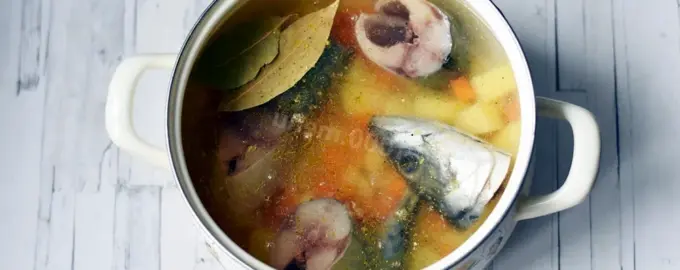 Суп из скумбрии