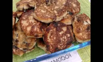 Сырники с изюмом