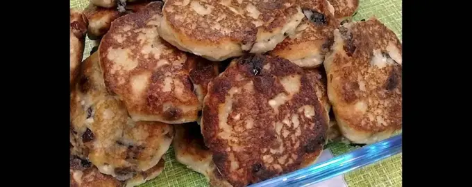 Сырники с изюмом