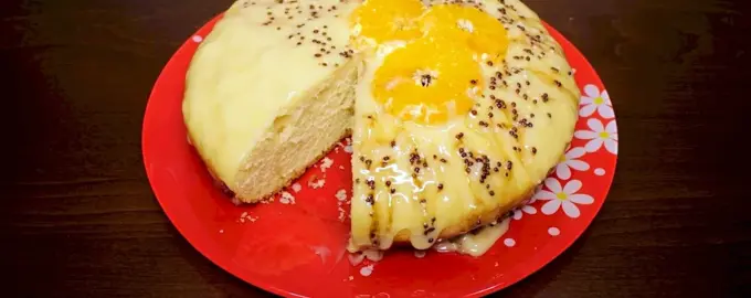 Кекс на молоке в мультиварке
