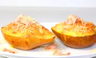 Запеченная груша с сыром