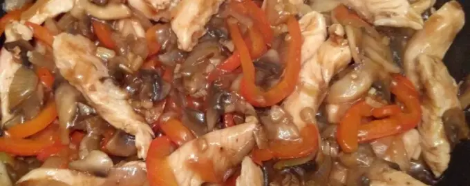 Стир-Фрай из курицы