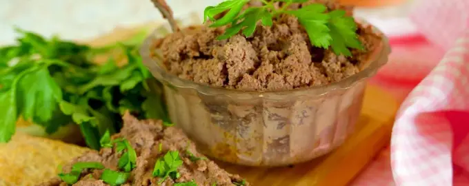 Печеночный паштет куриной печени