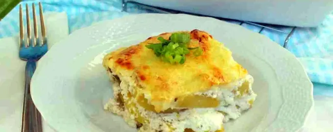 Рыбная запеканка