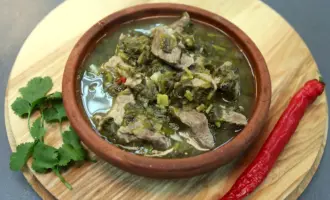 Грузинская кухня Чакапули