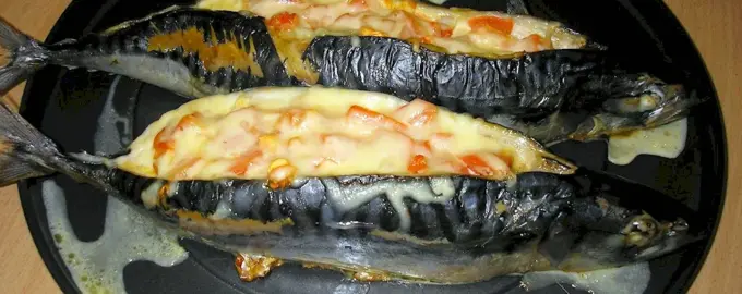 Рыба фаршированная скумбрия
