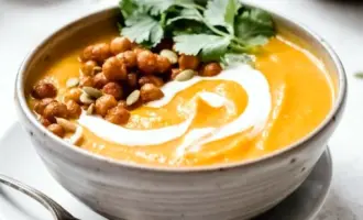 Curried Butternut Squash Soup