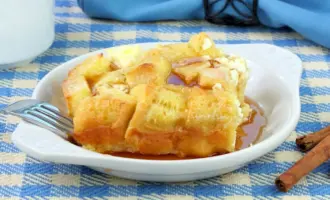 Омлет с яблоками