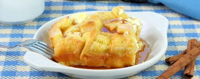 Омлет с яблоками