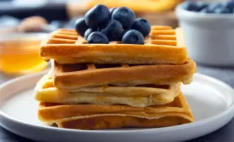 Waffles Banana