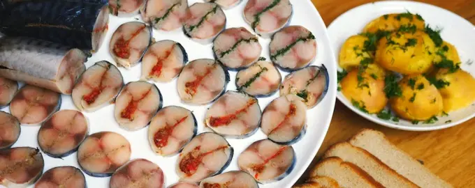 Малосольная скумбрия Мурманское сало
