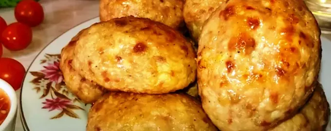 Куриные котлеты в духовке