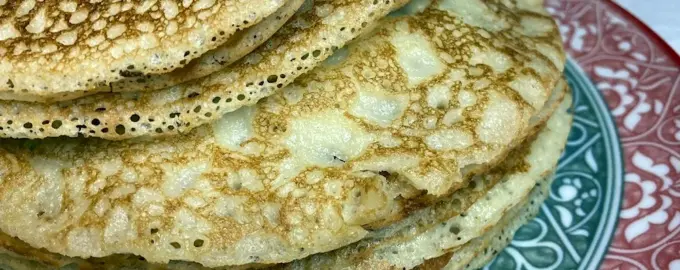 Мордовские пшённые блины