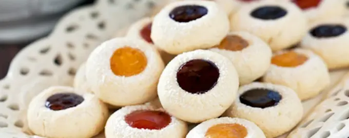 Печенье с джемом